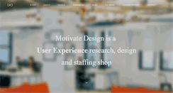 Desktop Screenshot of motivatedesign.com